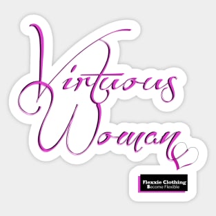 Virtuous Woman Sticker